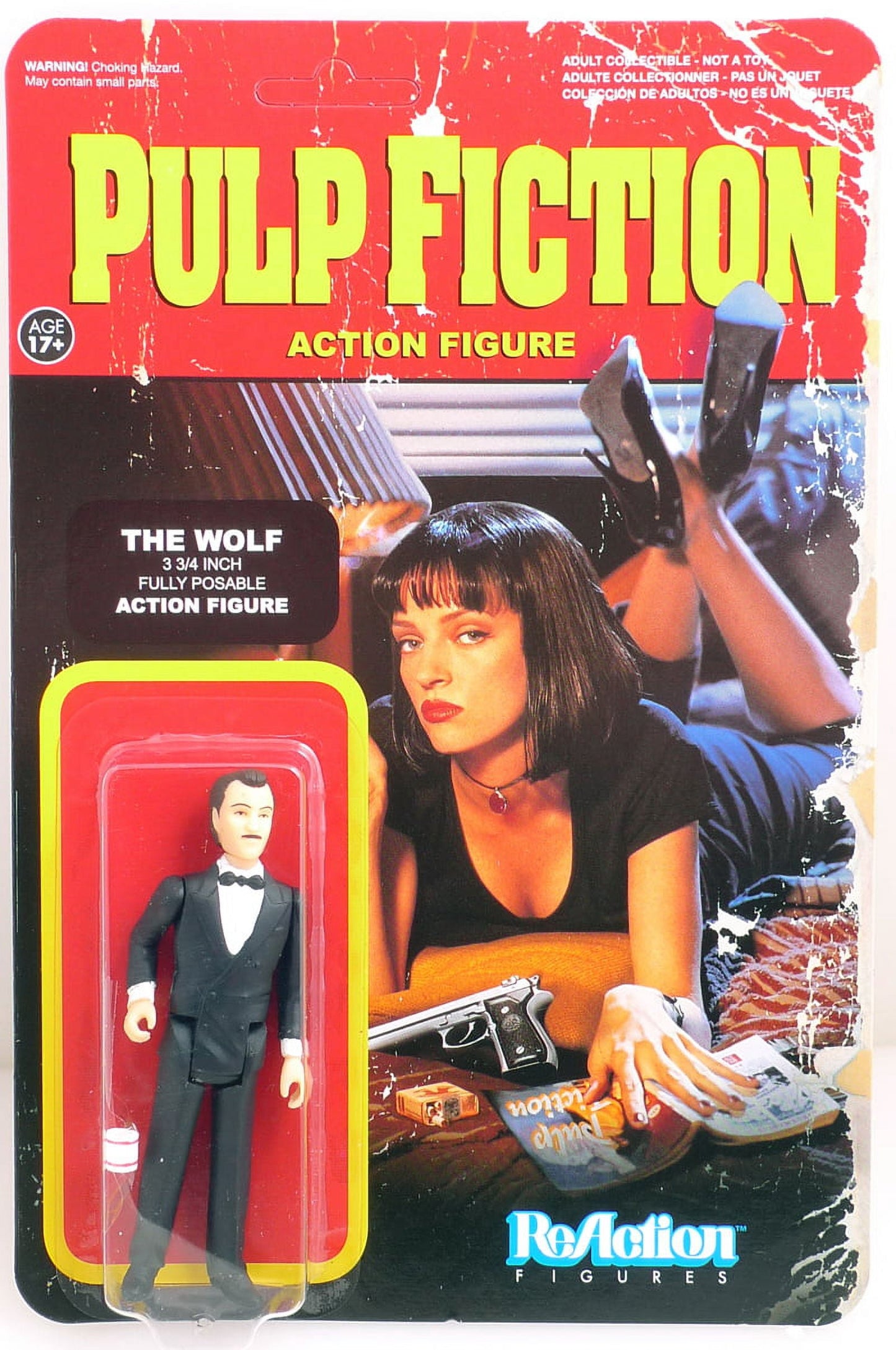 Pulp Fiction Funko 3 3/4" ReAction Figure The Wolf