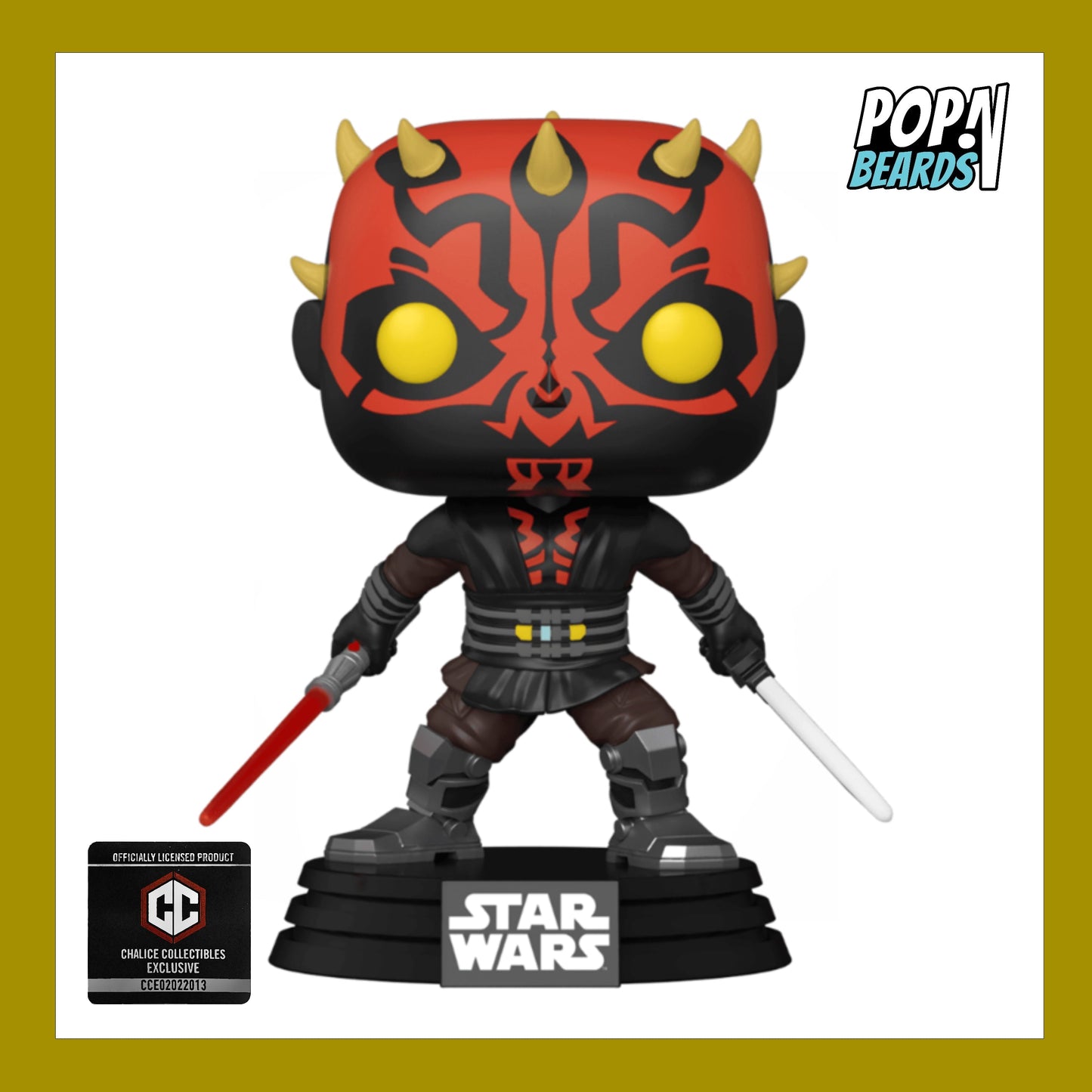 Funko POP! Star Wars Darth Maul Vinyl Figure (Dual Wielding)