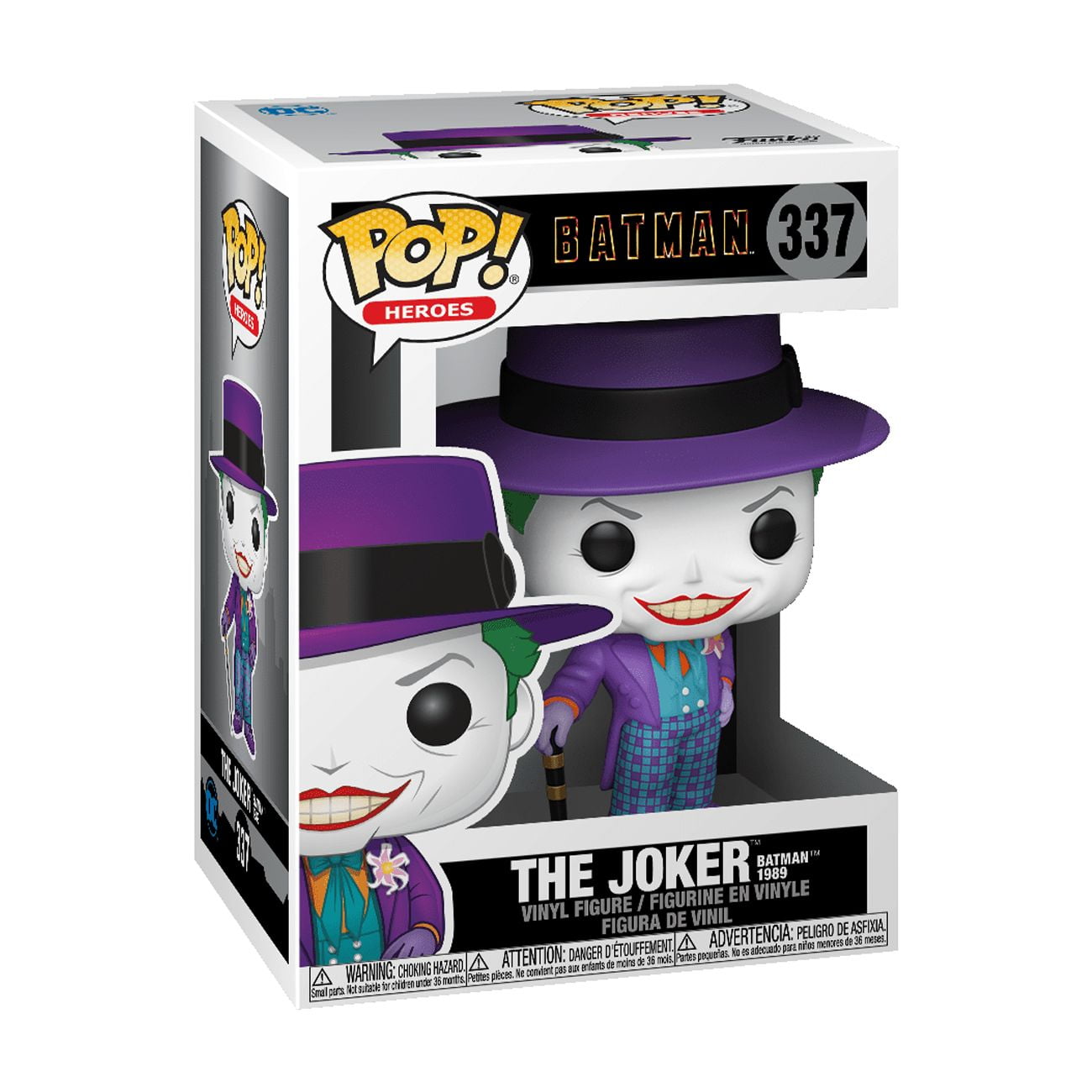 Funko POP! Heroes: Batman 1989 - Joker w/ Hat