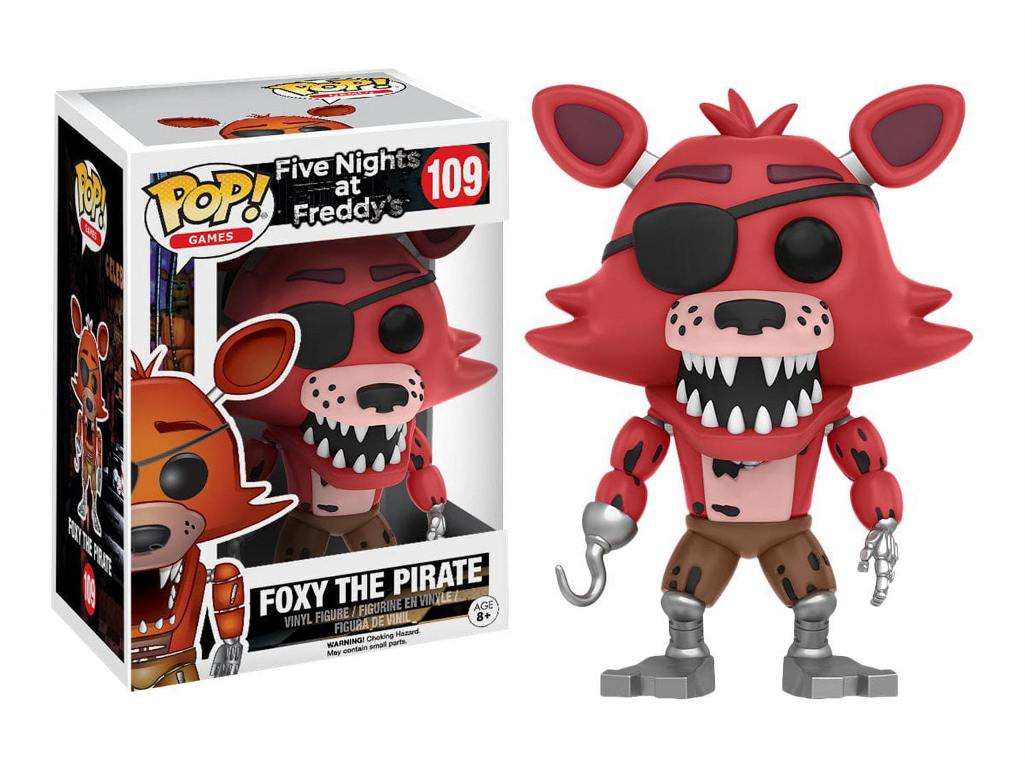 FUNKO POP! GAMES FIVE NIGHTS AT FREDDY'S - FOXY THE PIRATE