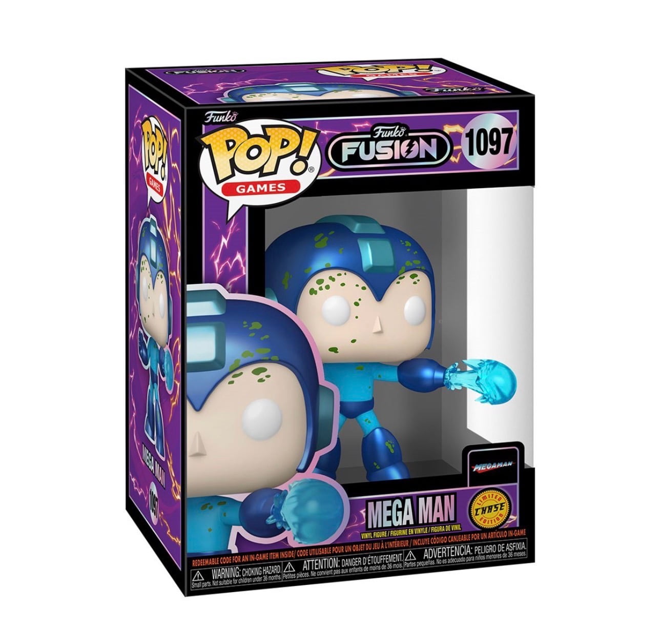 Funko Pop! Games Mega Man #1097 Funko Fusion Vinyl Figure