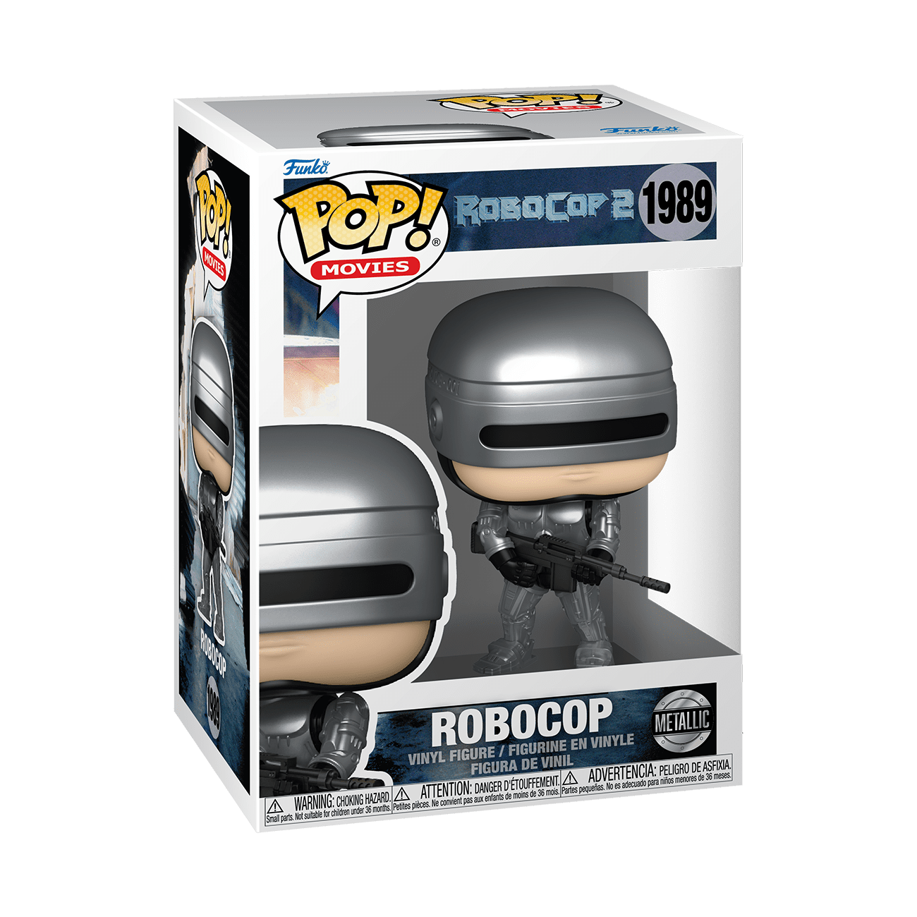 Funko POP Movies: Robocop 2 - Robocop with Possible Chase Collectible Vinyl Figure