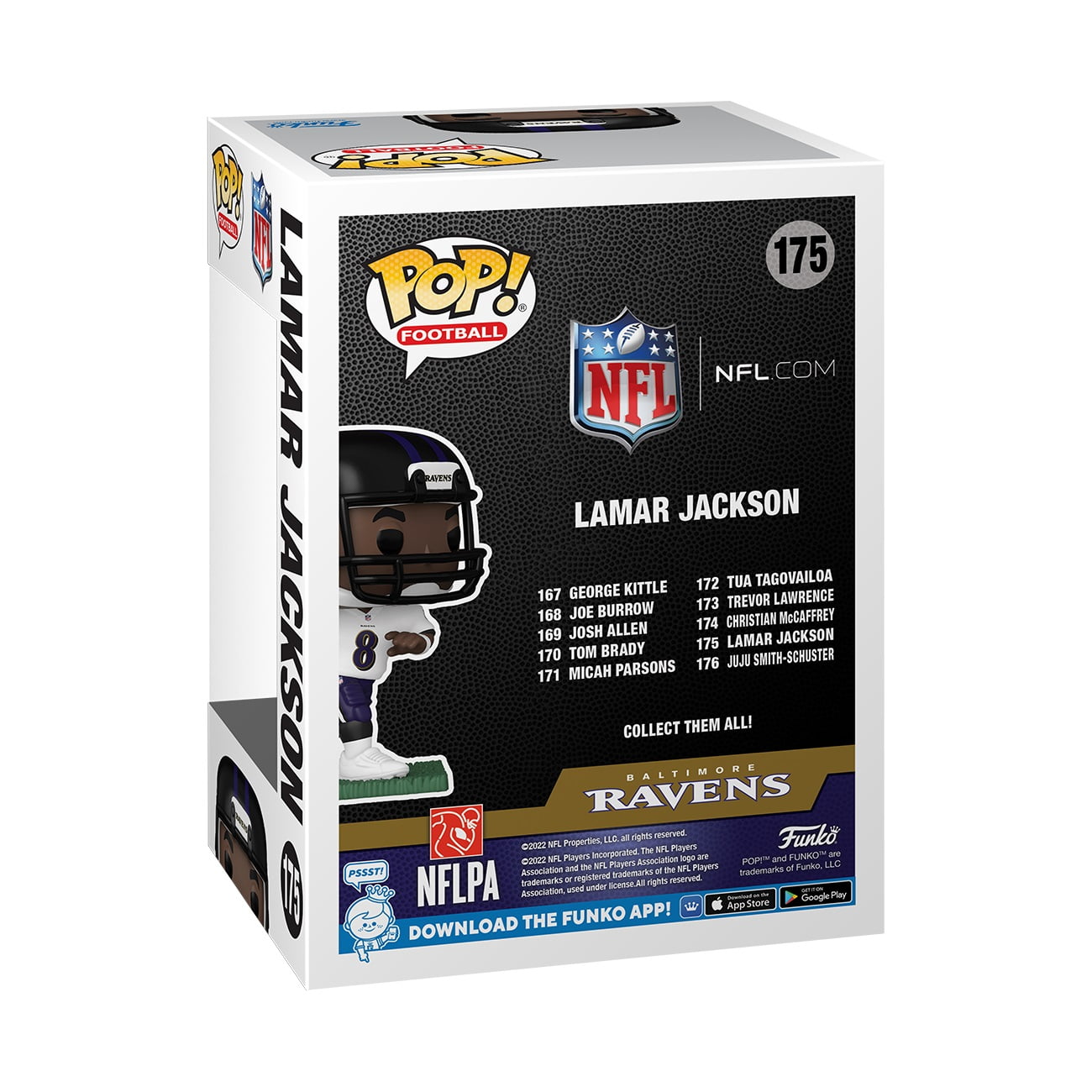 Funko Pop! NFL: Baltimore Ravens - Lamar Jackson Vinyl Figure