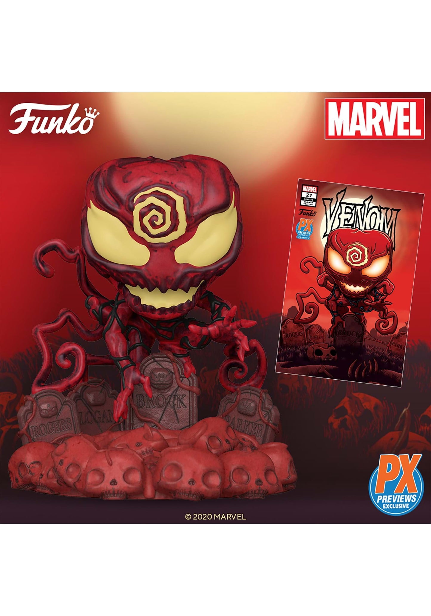 Pop Marvel Absolute Carnage 3.75 Inch Action Figure Exclusive - Carnage #673
