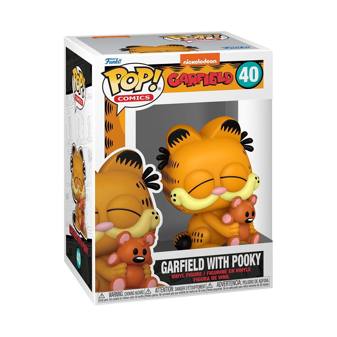 Funko Pop Comics 40 Garfield with Pooky Vinyl Figure 2024