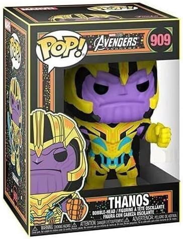 Pop Marvel Avengers Endgame 3.75 Inch Action Figure Exclusive - Thanos Blacklight #909