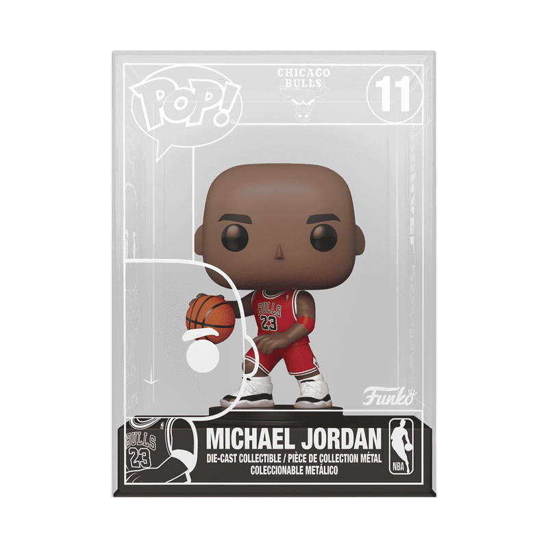 Michael Jordan (Chicago Bulls) NBA Funko Pop! Die-Cast Exclusive Blind Box
