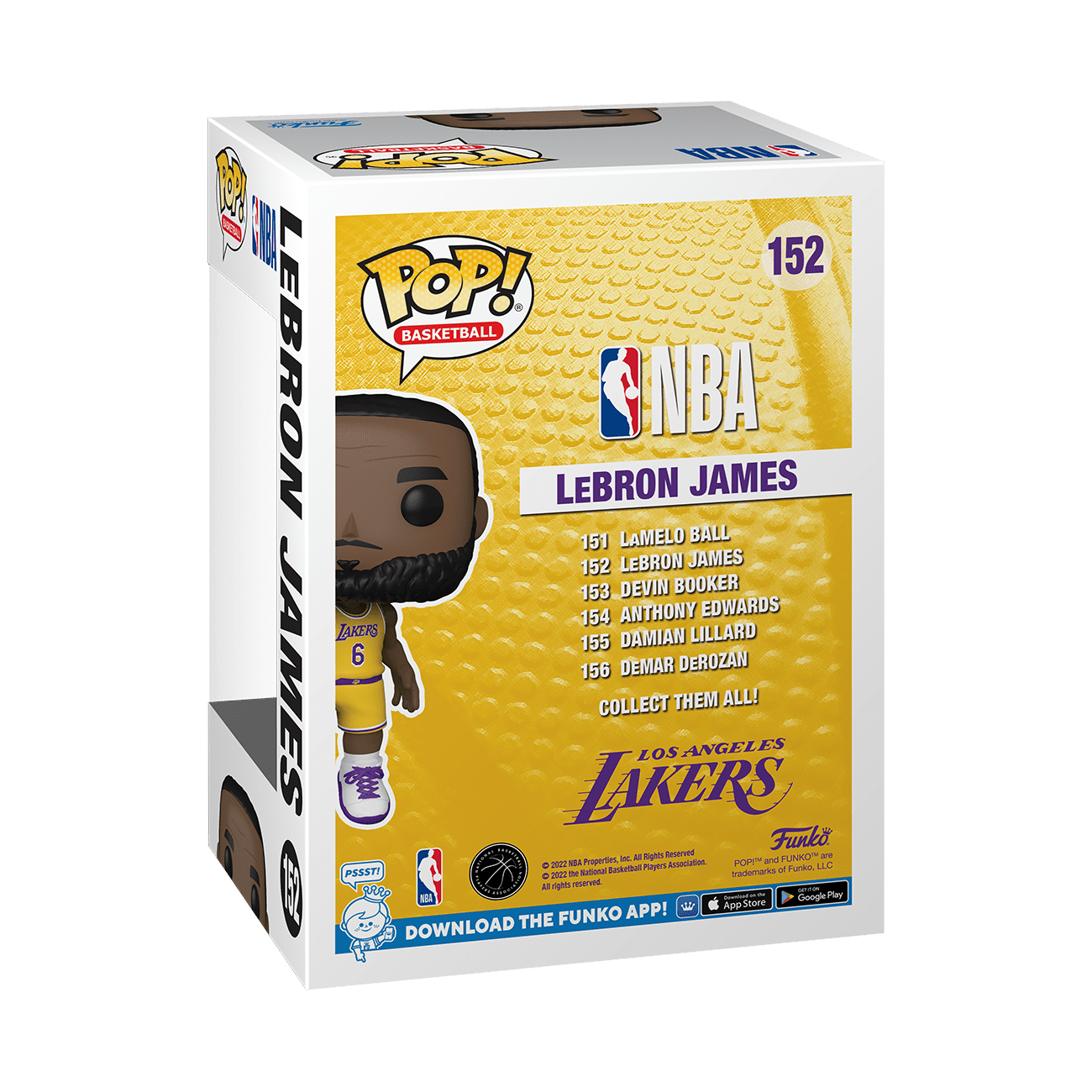 Funko Pop! NBA: Lakers - LeBron James Vinyl Figure