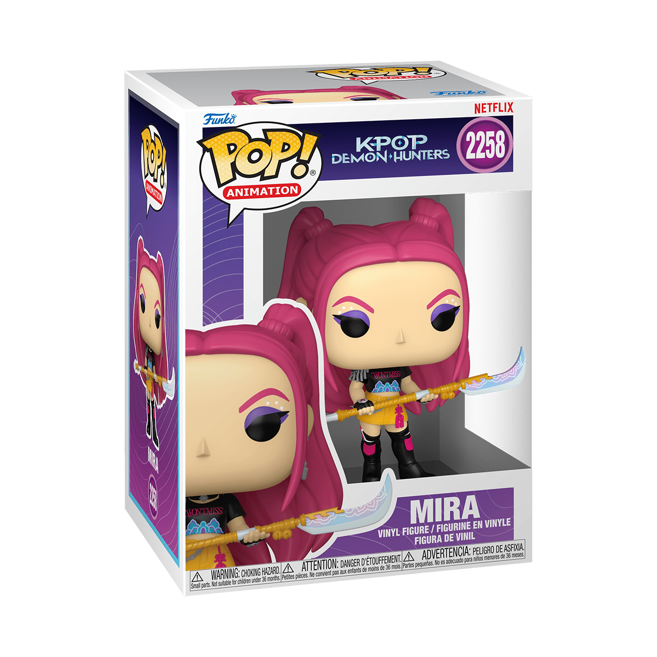 Funko POP! Animation: K-POP Demon Hunters - Mira Collectible Vinyl Figure