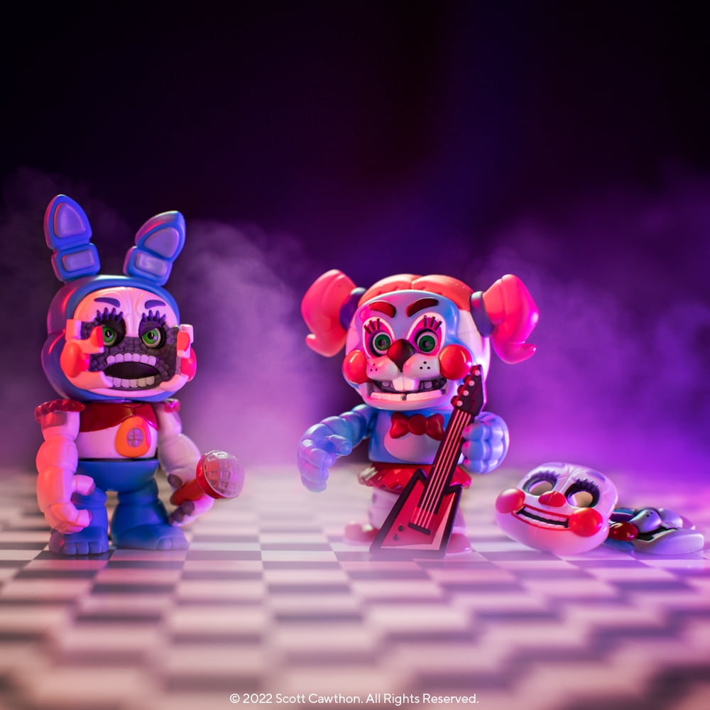 Five Nights at Freddy's Snap: Toy Bonnie & Baby 2Pk