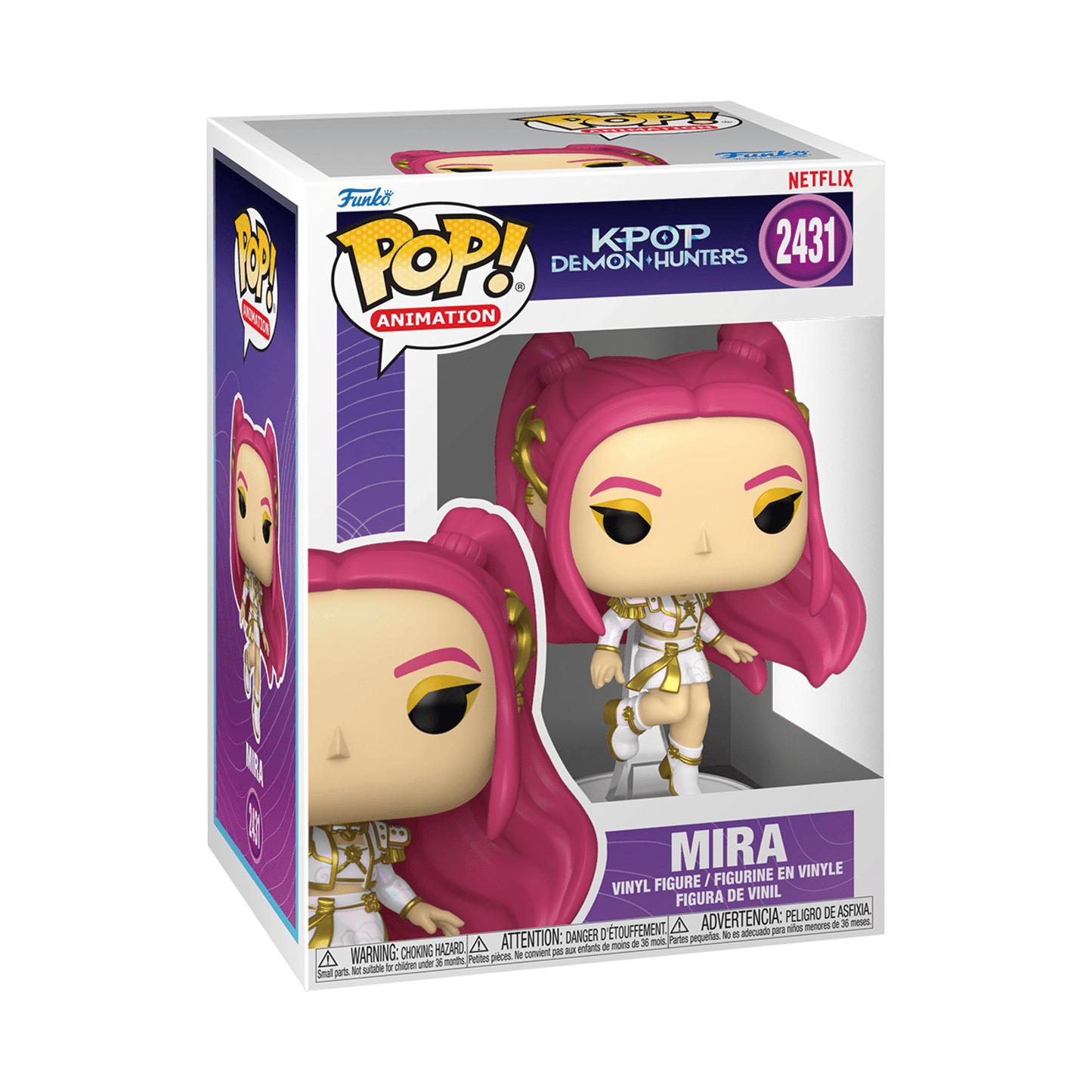 Funko POP! Animation: KPOP Demon Hunters - Mira Collectible Vinyl Figure
