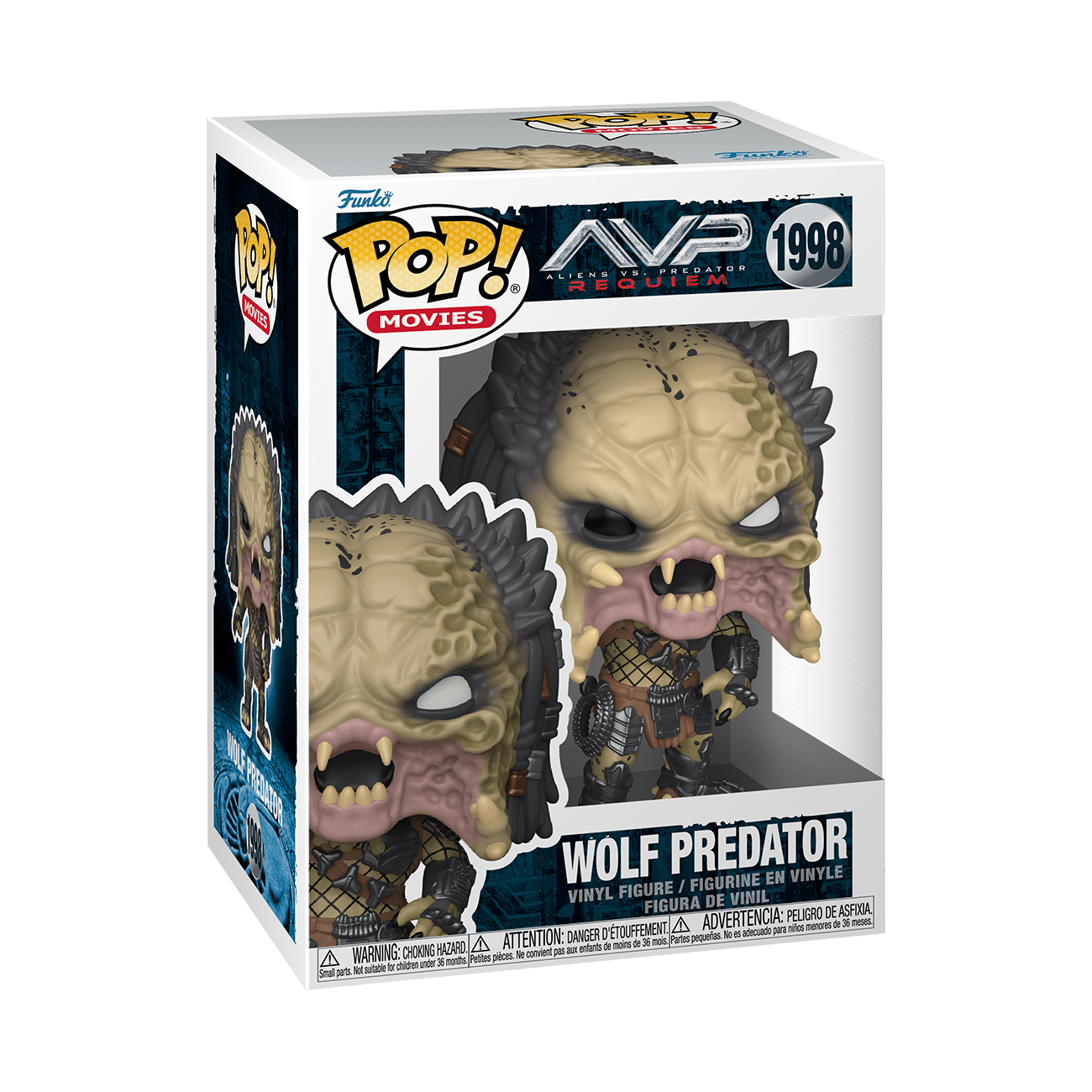 Funko POP Movies: Predator â€?Wolf Predator with Possible Chase Collectible Vinyl Figure