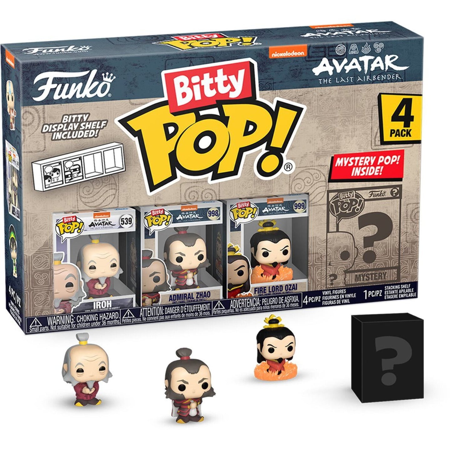 Avatar: TLA Azula Bitty Pop! Mini-Figure 4-Pack