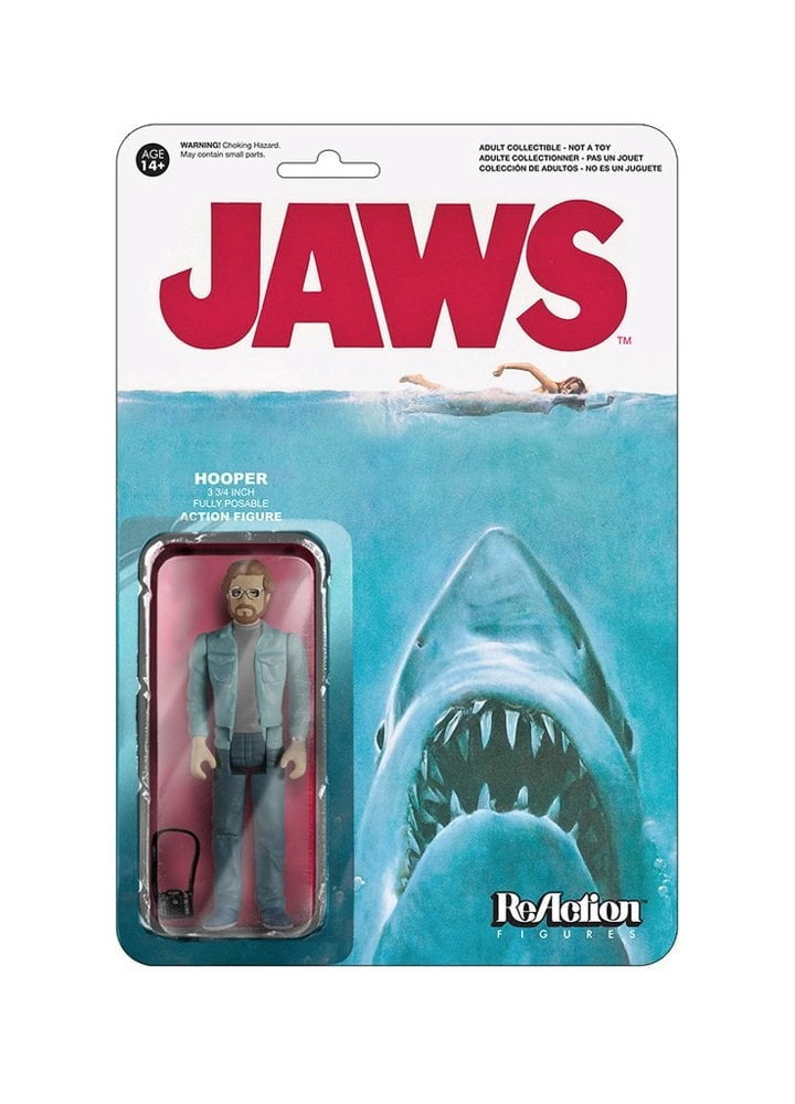 Funko Jaws ReAction Figure, Matt Hooper Retro-Style 3.75" Vintage-Look Action Figure, Poseable Collectible