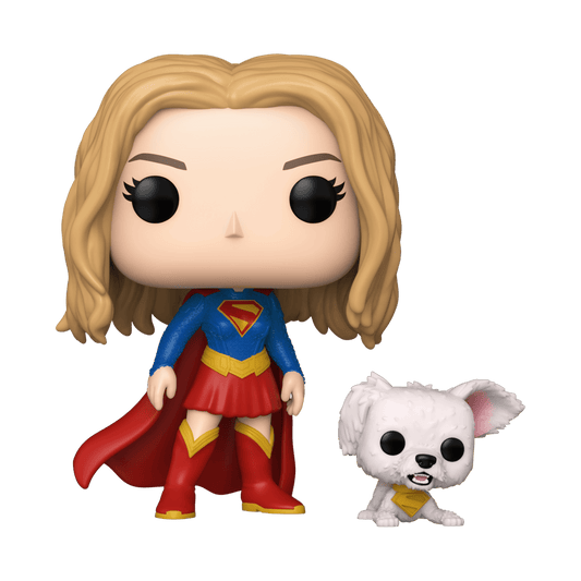Funko POP & Buddy: Supergirl â€?Supergirl & Krypto Collectible Vinyl Figure