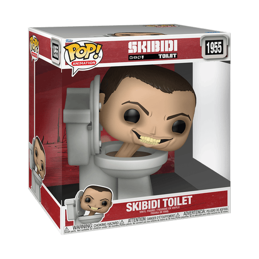 Funko POP! Jumbo: Skibidi Toilet Vinyl Figure - Skibidi Toilet, Walmart Exclusive
