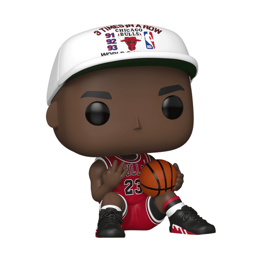 Funko POP NBA: Bulls- Michael Jordan (3x in a Row) Collectible Vinyl Figure