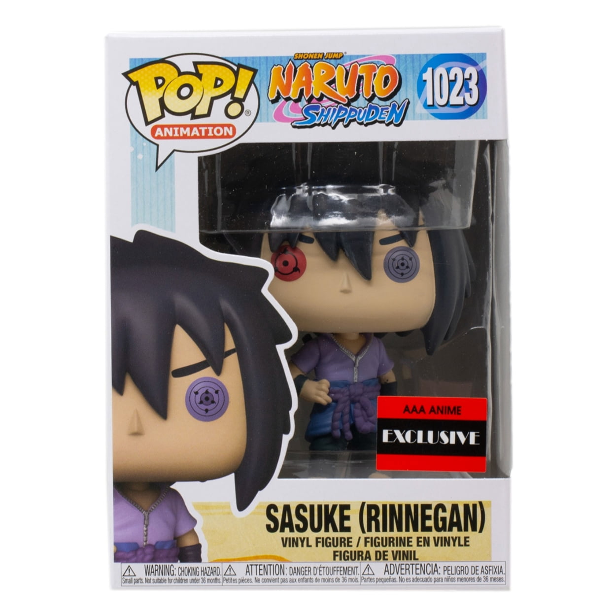 Funko Pop! Naruto Shippuden: Sasuke Uchiha Rinnegan AAA Exclusive