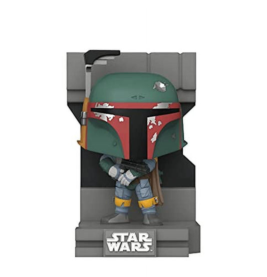Funko POP Deluxe Star Wars Bounty Hunters Boba Fett 436 Bobble Head Figure