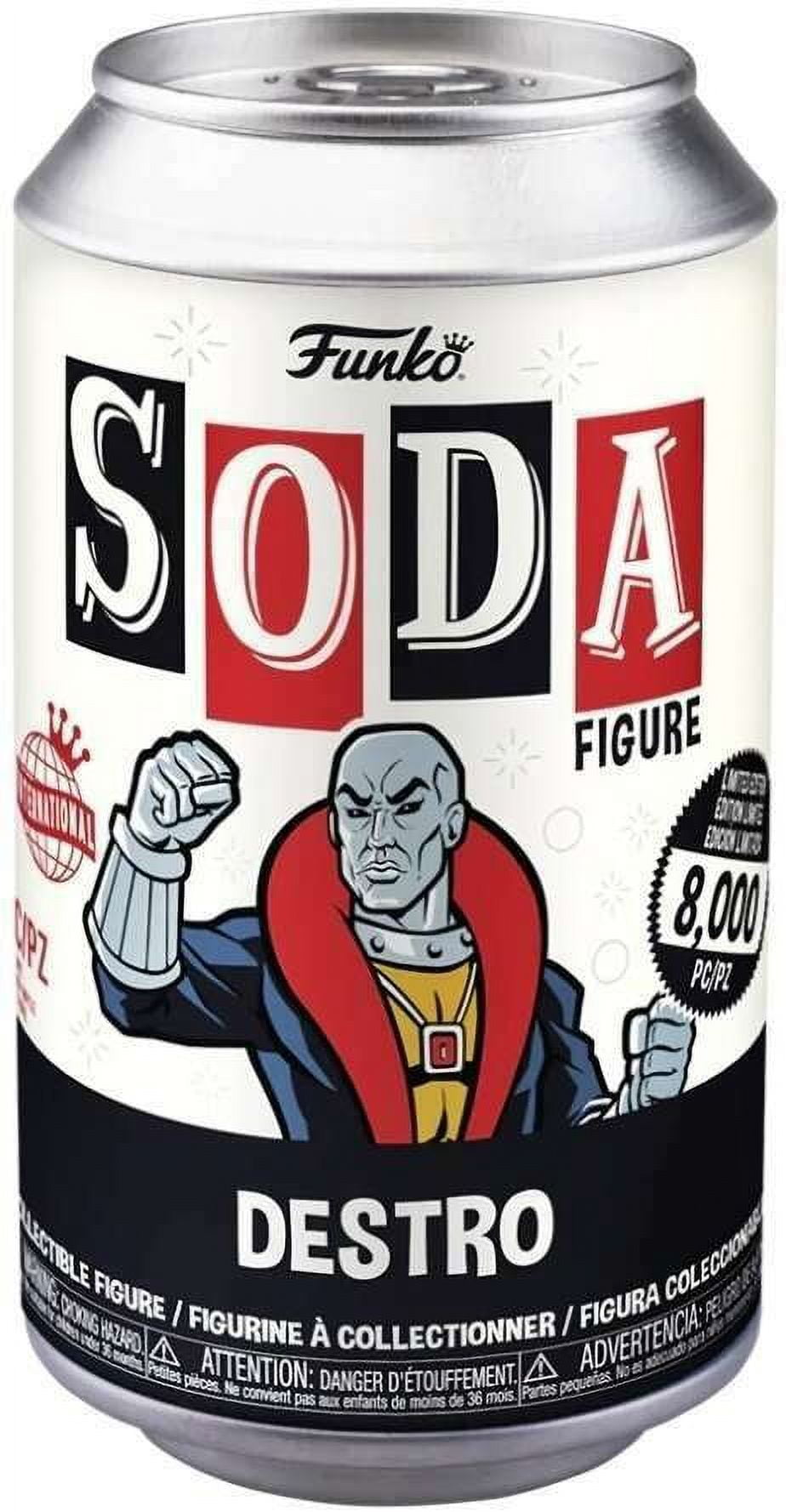 Funko Soda Retro Toys G.I. Joe - Destro Sealed Can [International] [Limited Edition 8000 PCS]