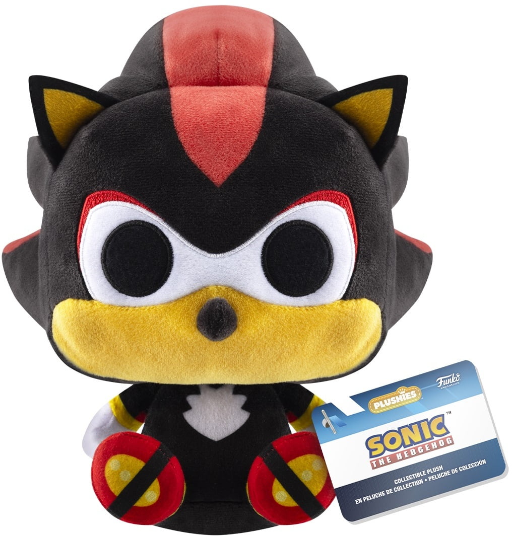 Funko Plush: Sonic the Hedgehog - Shadow, 7-Inch