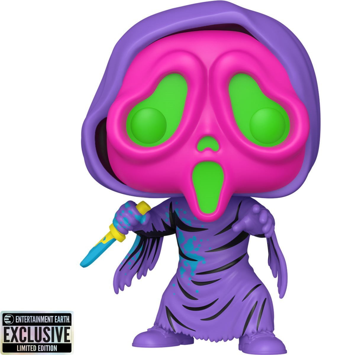 Funko Pop! Black Light Ghost Face Figure #1607
