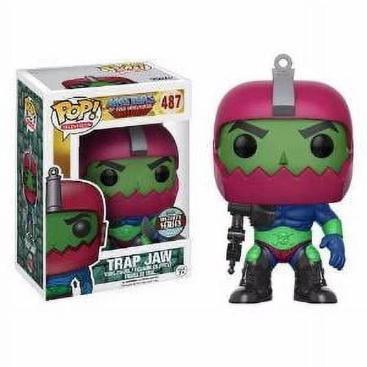 Open Box Pop Television 3.75 Inch Action Figure Masters Of The Universe - Trap Jaw #487 Exclusive