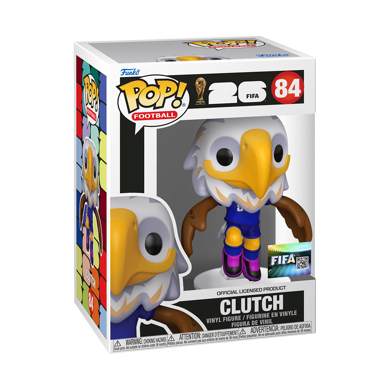 Funko POP FIFA Mascots: World Cup 2026 - Clutch the Eagle Collectible Vinyl Figure