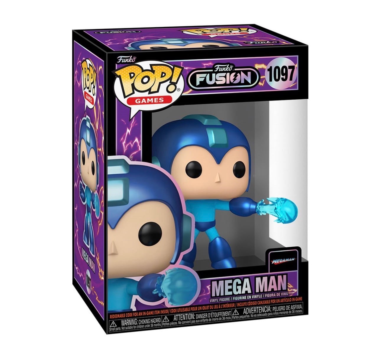 Funko Pop! Games Mega Man #1097 Funko Fusion Vinyl Figure