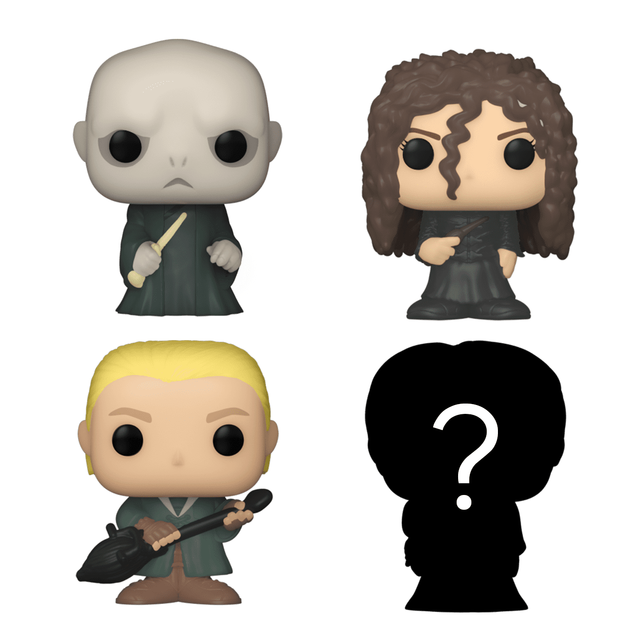 Funko Bitty POP! 4-Pack: Harry Potter - Harry Potter with Scarf Collectible Vinyl Mini-Figures
