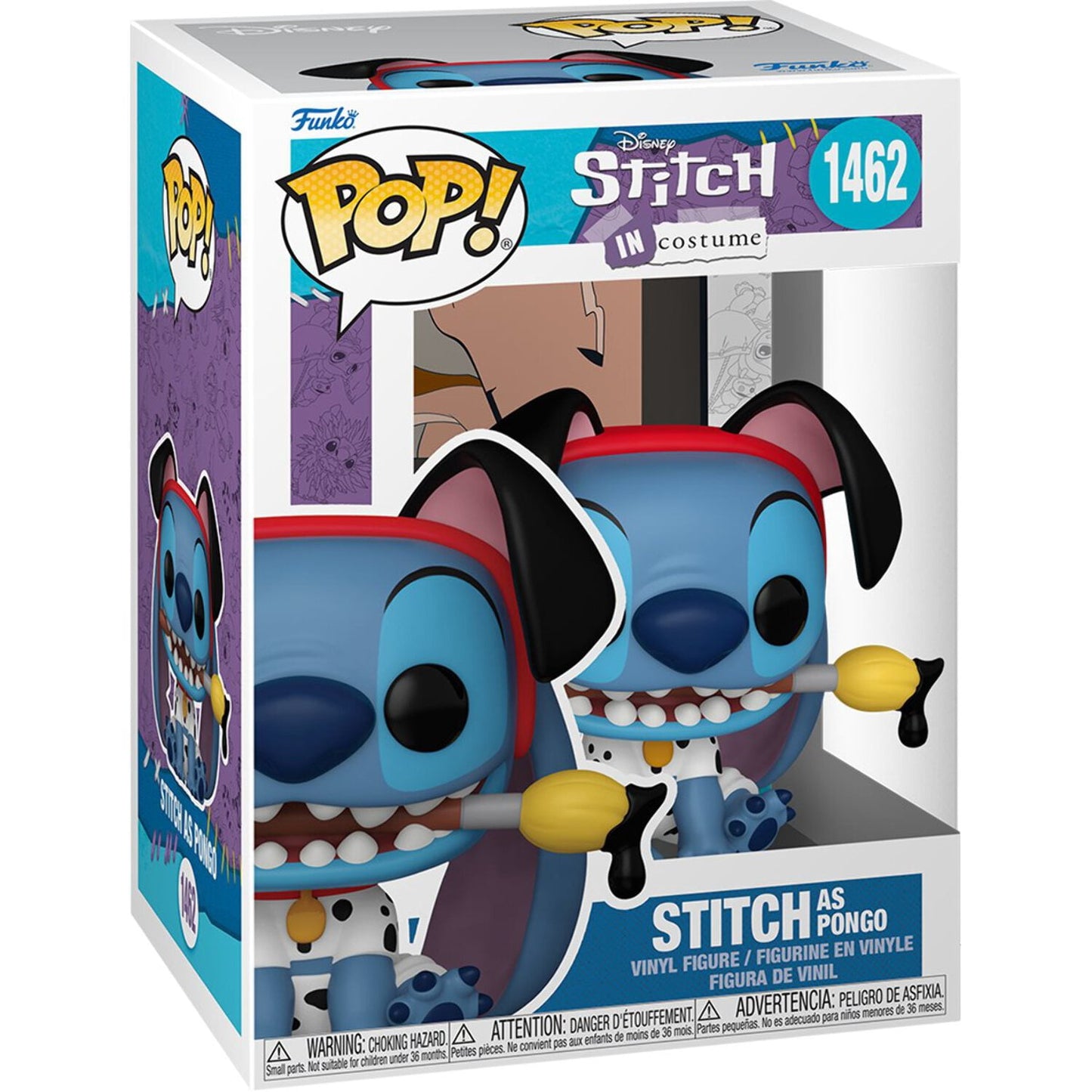 Lilo & Stitch Costume Stitch as Pongo Pop! Vinyl Figure
